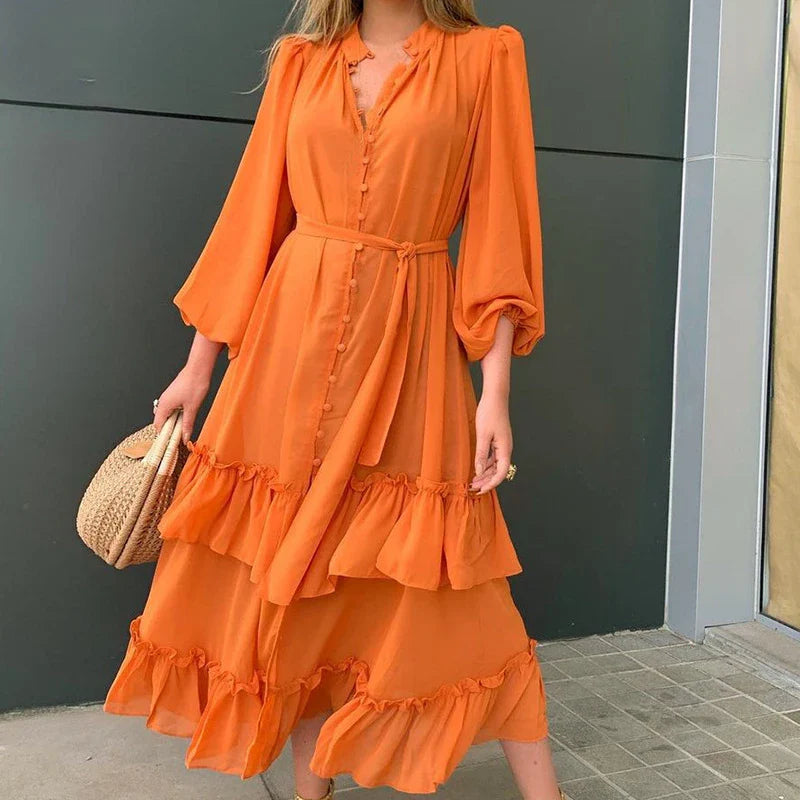 Vestido Orange Secret