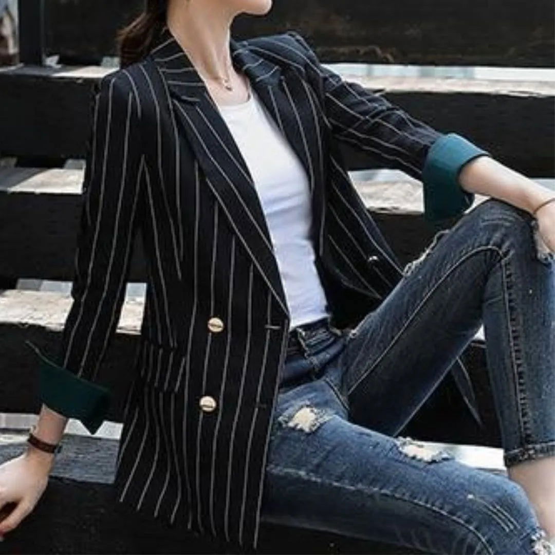 Blazer Outerwear Pocket - Sua Boutique