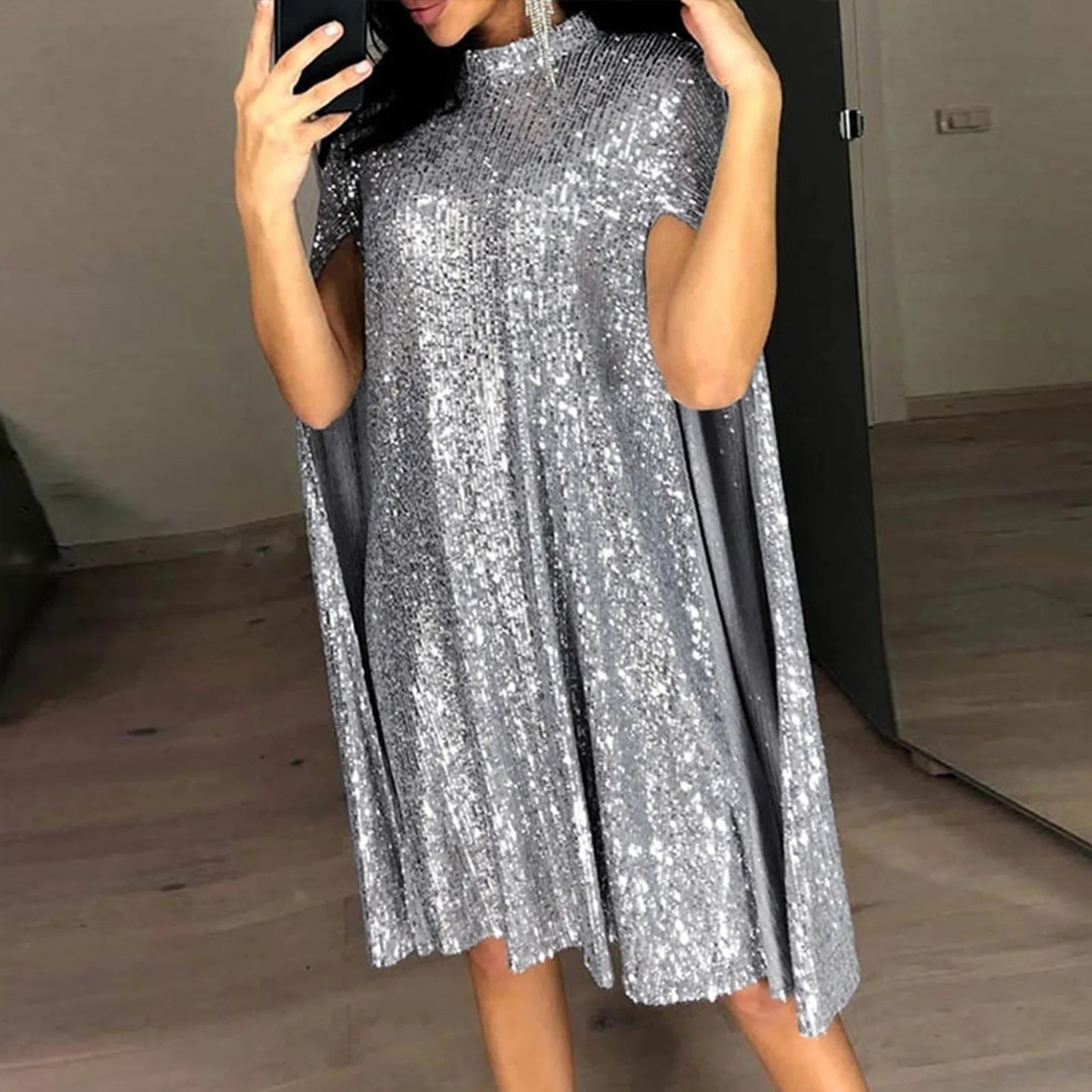 Vestido Shine Andrielli você encontra na Sua Boutique por apenas  ! Com Frete Grátis para todo Brasil, podendo parcelar em até 10X Sem Juros! Alé,m disso ganhe 10% OFF no PIX! 