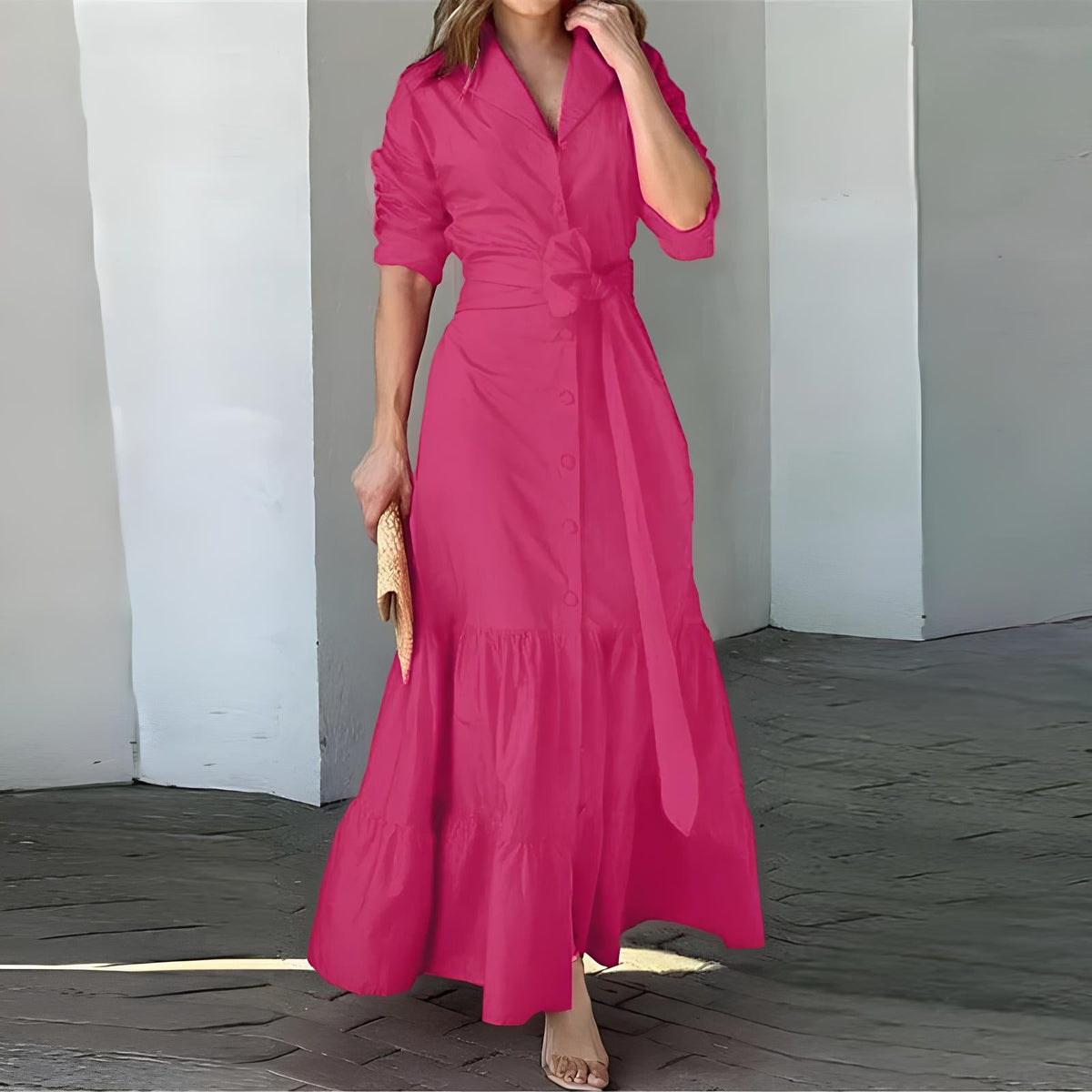 Vestido Adelaide você encontra na Sua Boutique por apenas  ! Com Frete Grátis para todo Brasil, podendo parcelar em até 10X Sem Juros! Alé,m disso ganhe 10% OFF no PIX! 