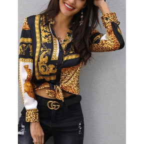 Camisa Animal Print você encontra na Sua Boutique por apenas  ! Com Frete Grátis para todo Brasil, podendo parcelar em até 10X Sem Juros! Alé,m disso ganhe 10% OFF no PIX! 