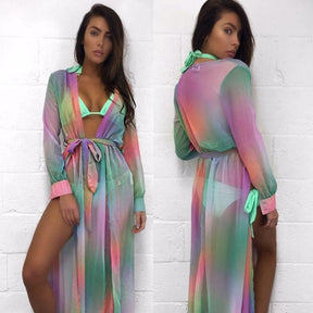 Kimono Kaftan Collor - Moda Praia - Sua Boutique Shop