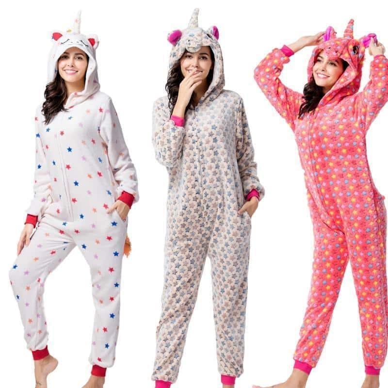 Pijama Feminino De Desenhos Animados, Animais, Unicórnio você encontra na Sua Boutique por apenas  ! Com Frete Grátis para todo Brasil, podendo parcelar em até 10X Sem Juros! Alé,m disso ganhe 10% OFF no PIX! 