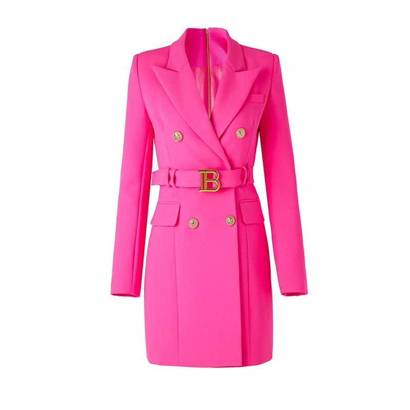 Vestido Blazer Pink você encontra na Sua Boutique por apenas  ! Com Frete Grátis para todo Brasil, podendo parcelar em até 10X Sem Juros! Alé,m disso ganhe 10% OFF no PIX! 