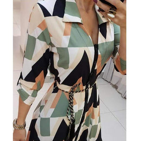 Vestido Midi Geometric você encontra na Sua Boutique por apenas  ! Com Frete Grátis para todo Brasil, podendo parcelar em até 10X Sem Juros! Alé,m disso ganhe 10% OFF no PIX! 