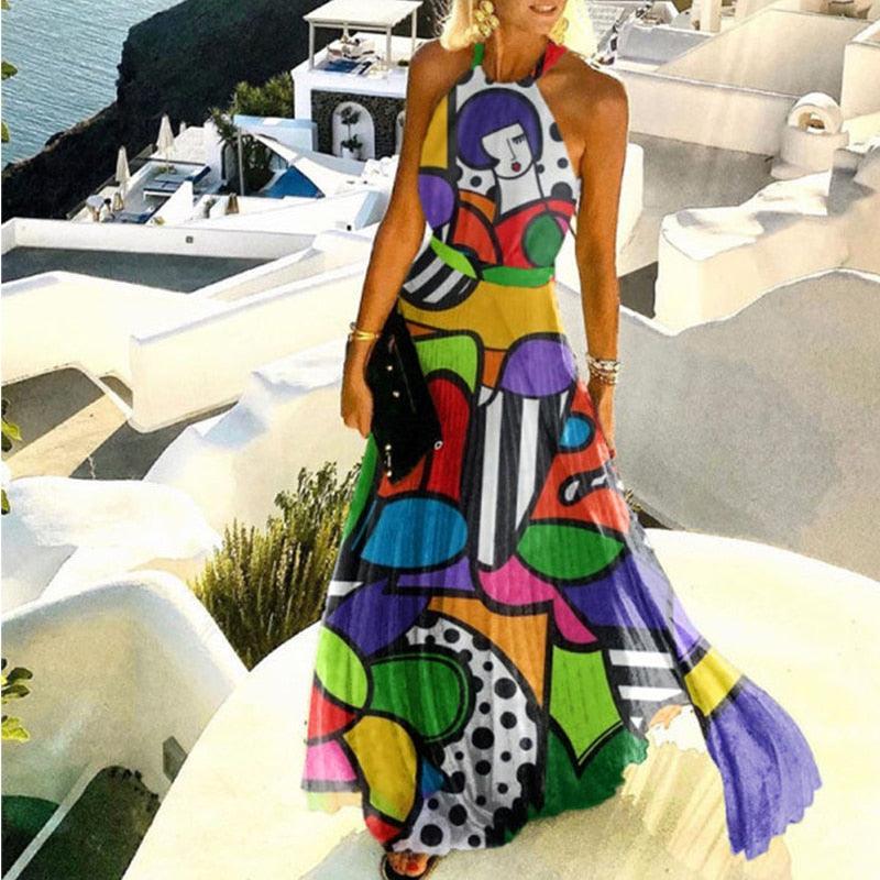 Vestido Mykonos - Sua Boutique 