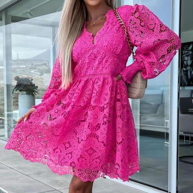 Vestido Renda Gal Star você encontra na Sua Boutique por apenas  ! Com Frete Grátis para todo Brasil, podendo parcelar em até 10X Sem Juros! Alé,m disso ganhe 10% OFF no PIX! 