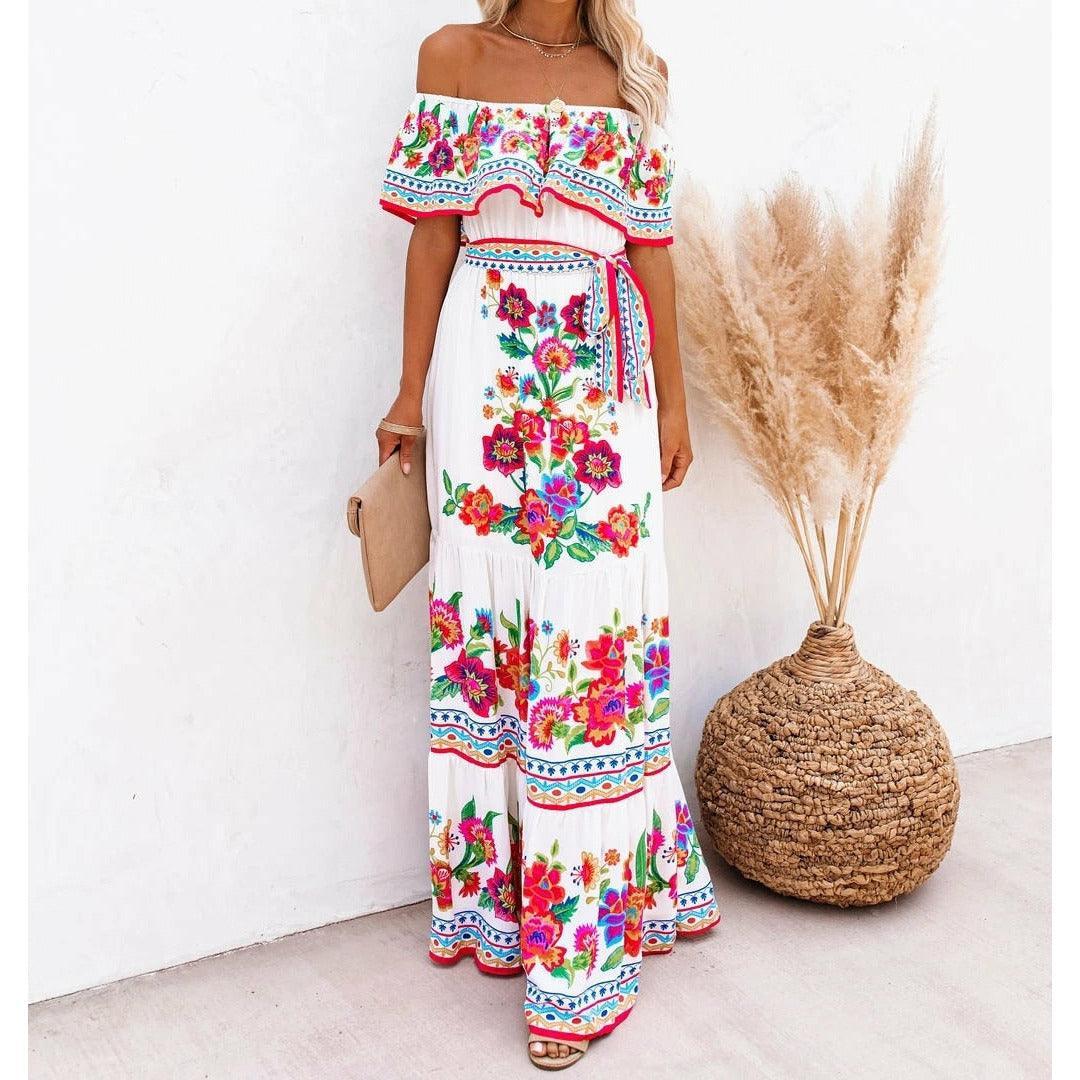 Vestido Summer Beach você encontra na Sua Boutique por apenas  ! Com Frete Grátis para todo Brasil, podendo parcelar em até 10X Sem Juros! Alé,m disso ganhe 10% OFF no PIX! 